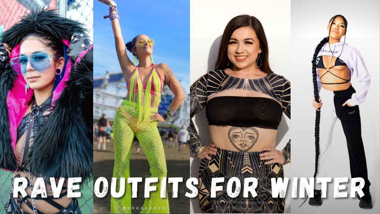 Winter Rave  Festival Outfit Ideas!