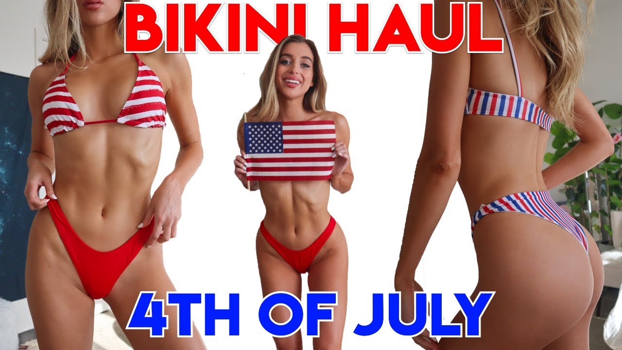 BIKINI HAUL FOURTH OF JULY EDITION! * Cheap Bikinis from Target & Forever 21 *