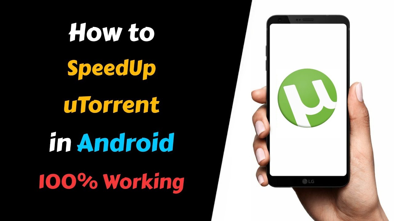 HOW TO INCREASE UTORRENT DOWNLOAD SPEED İN ANDROİD  WORKİNG WİTH PROOF)