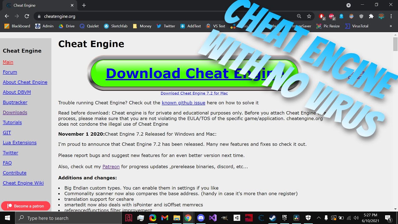 HOW TO DOWNLOAD CHEAT ENGİNE WITHOUT VİRUSES | CHEAT ENGİNE TUTORİAL SERİES PART 1