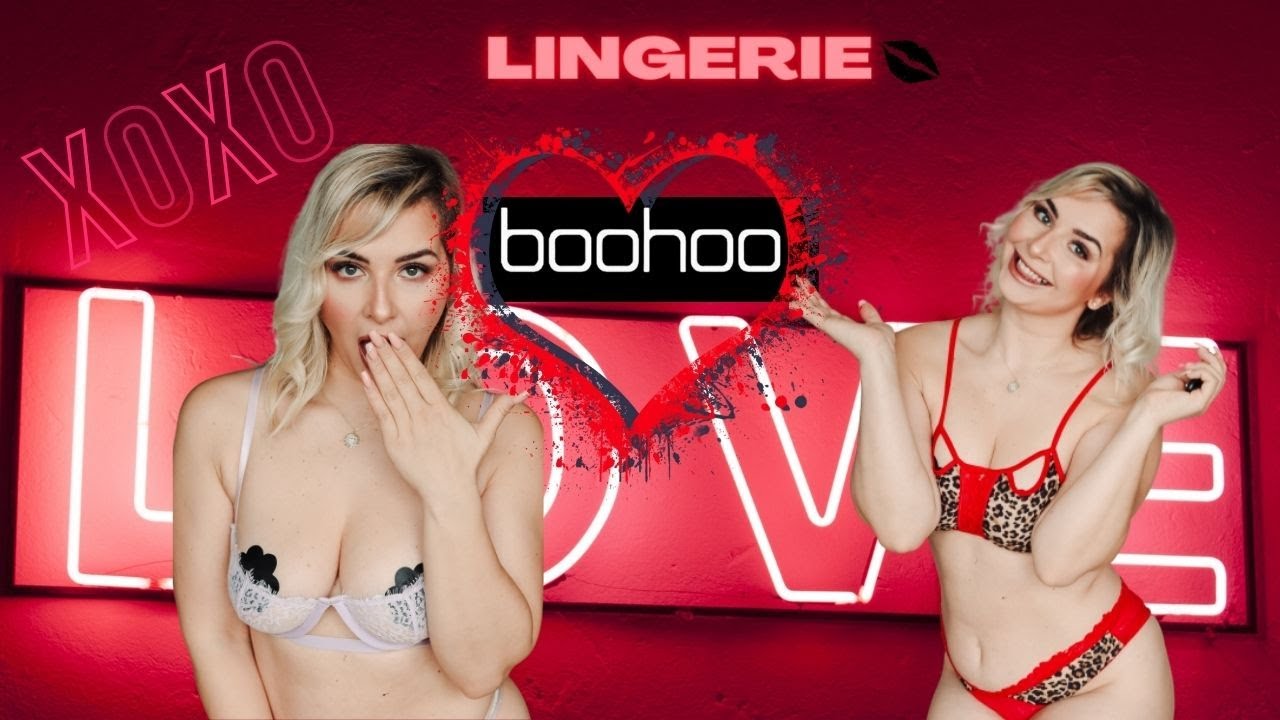 VALENTINES SEXY LINGERIE | TRY ON HAUL 2022 BOOHOO