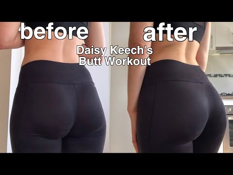 BOOTY IN 2 WEEKS?! I DİD DAİSY KEECH’S BUTT WORKOUT | BEFORE  AFTER RESULTS
