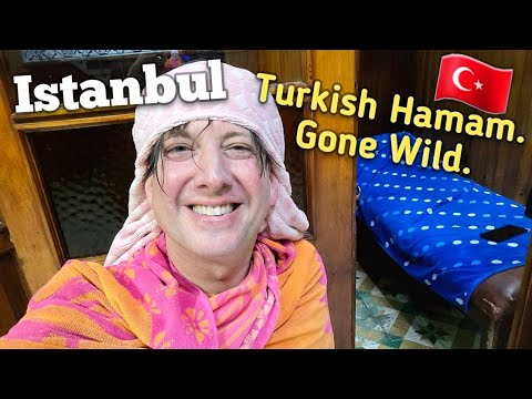 ALL TURKISH MEN DO THIS. CRAZY TURKISH MASSAGE  SCRUB. | TRADİTİONAL HAMAM | ISTANBUL, TURKEY 