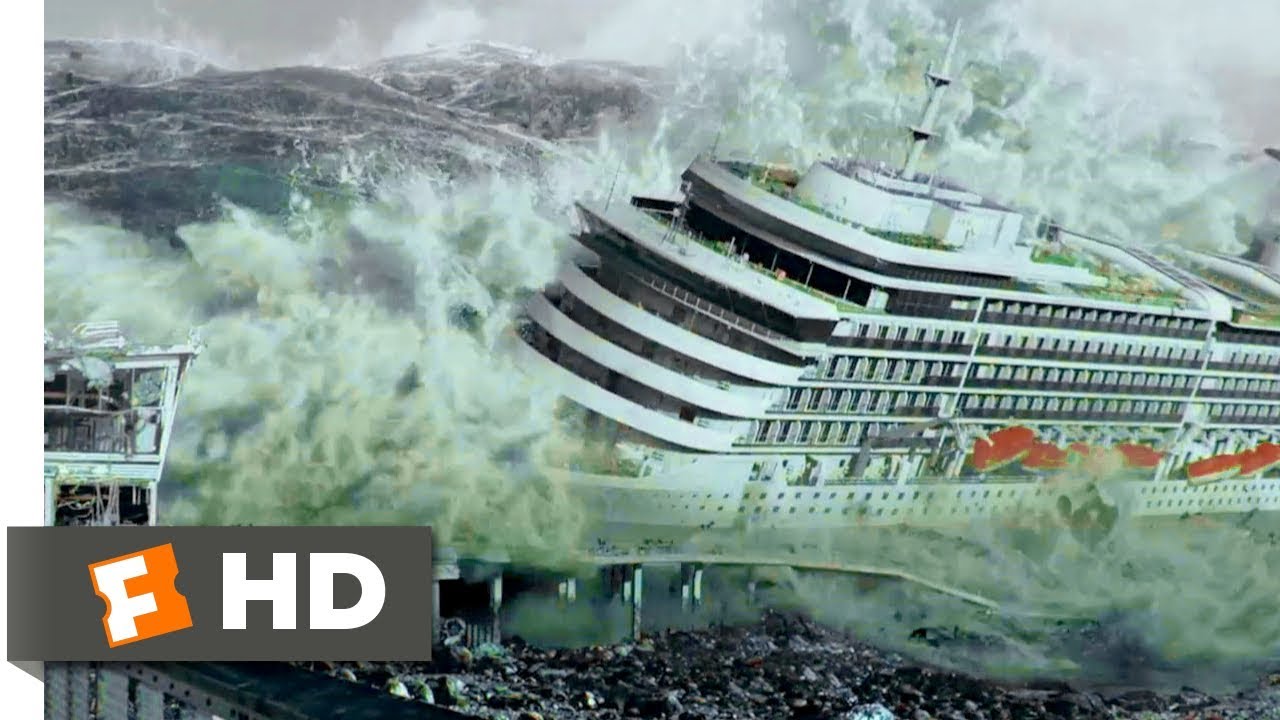 San Andreas (2015) - Tsunami Hits the Bay Scene (8/10) | Movieclips
