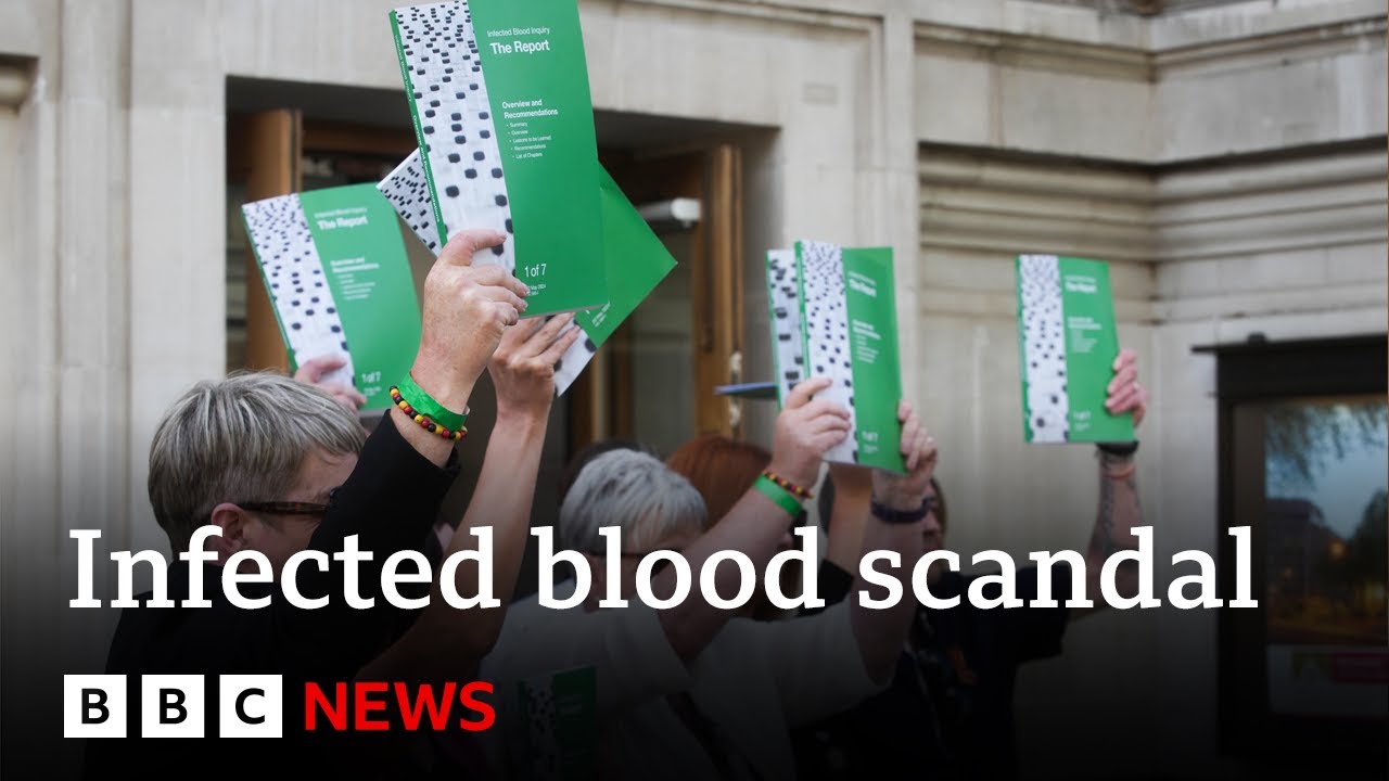UK government covered up infected-blood scandal which left victims exposed, report finds 