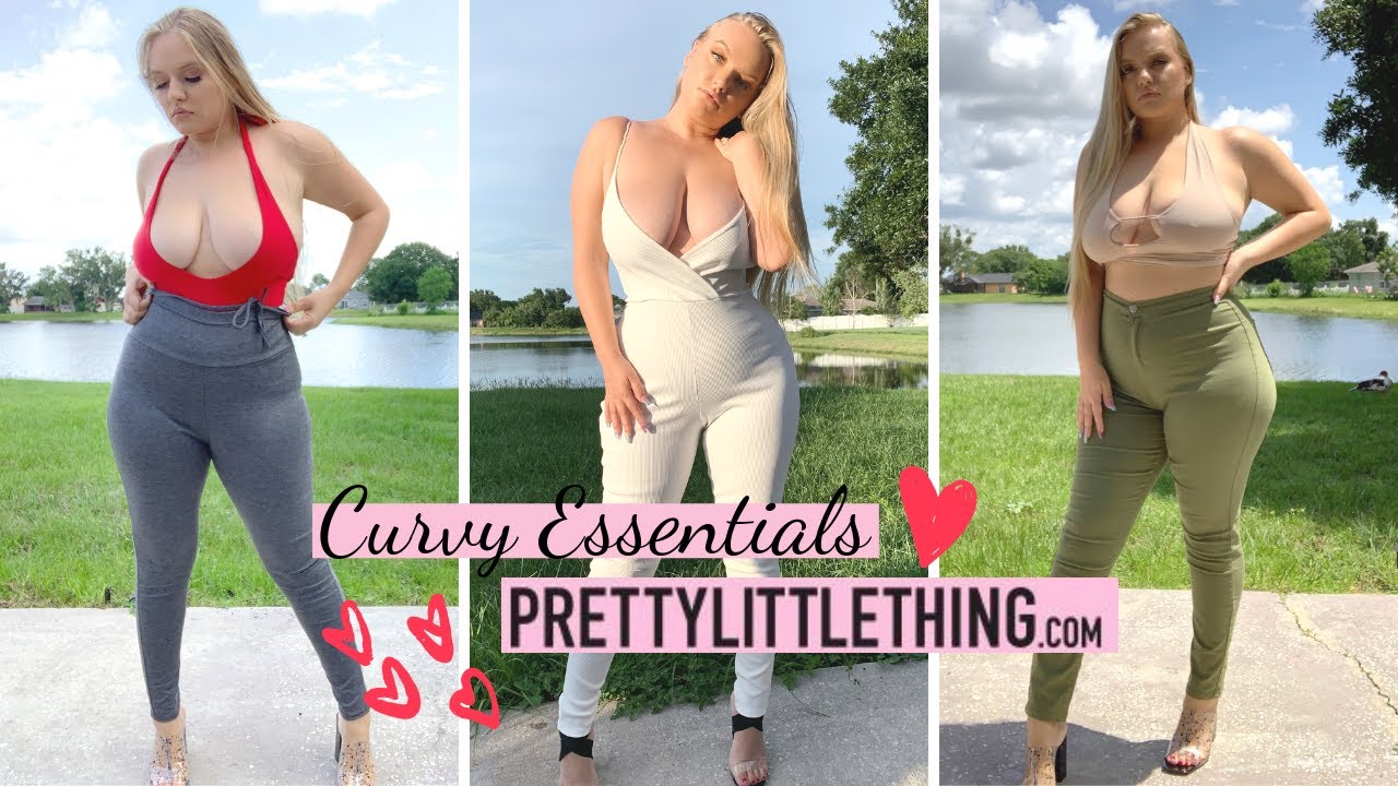 Curvy PrettyLittleThing Try-on  Review! PLT HUGE HAUL!