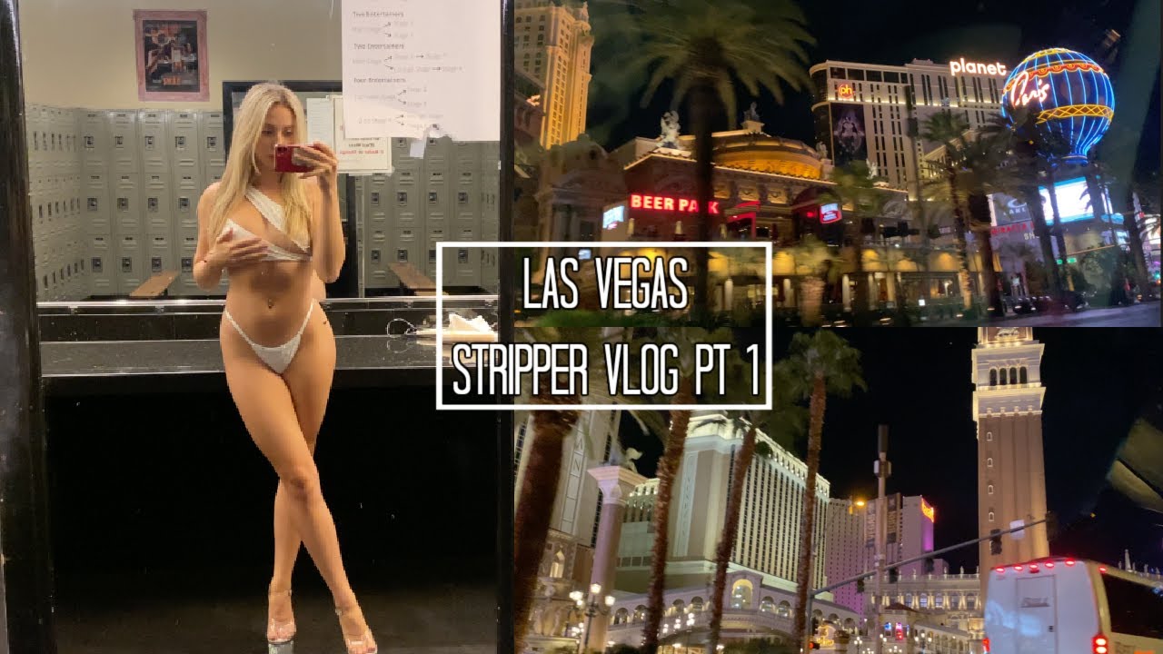 LAS VEGAS PART 1: Travel Stripper Vlog