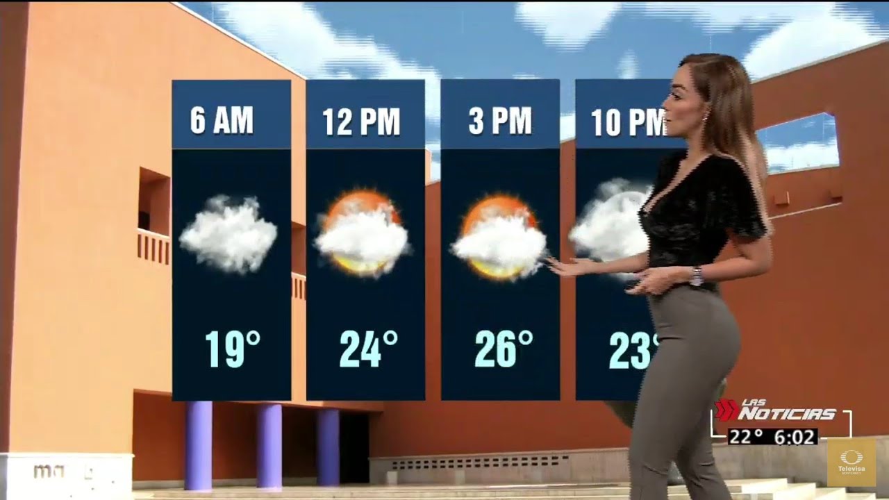 Gaby Lozoya BUENÍSIMA en leggins pantalón gris ajustado SEXY CUERPAZO latina clima sexy MILF ass hot