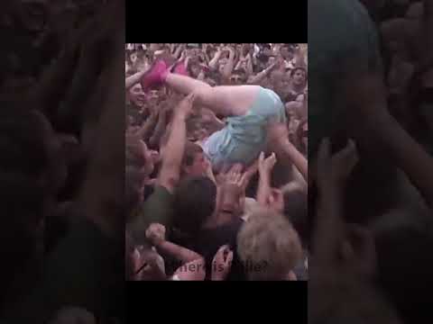 Katy Perry Crowd Diving Fail is Epic With Tiranic Music #shorts