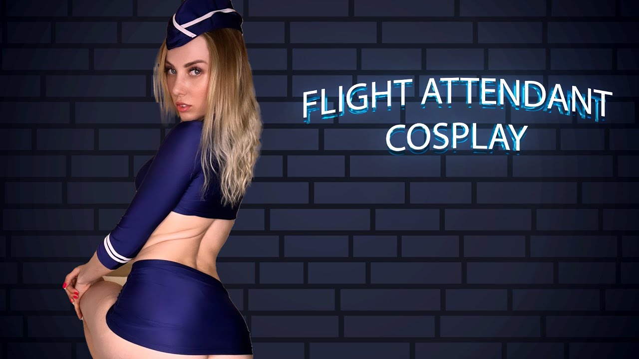 Flight Attendant Cosplay