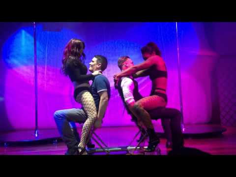 Alicia Domenica surprise performance for Venus pole dancing