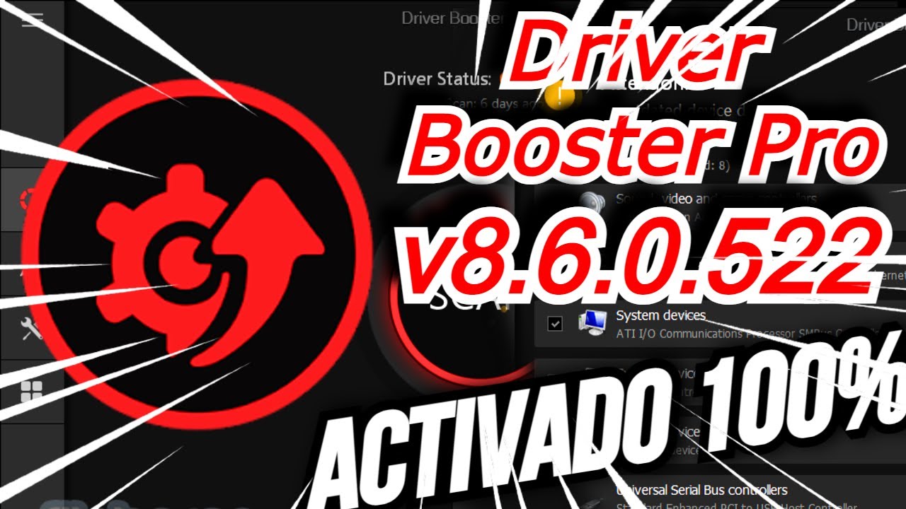 ✅Driver Booster Pro 8.6.0 Ultima Versión / De por vida para PC /Full [2021]