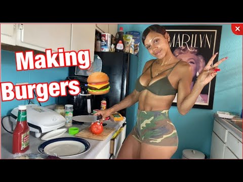 Making HEALTHY burgers  