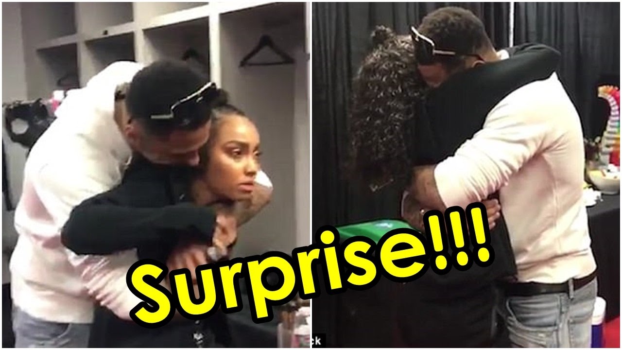 Leigh-Anne Pinnock gets surprise visit from her boyfriend Andre Grey