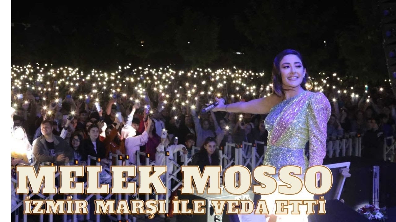 Konserleri iptal edilen Melek Mosso, Çankaya'da binlerce kişiyle İzmir Marşı’nı söyledi