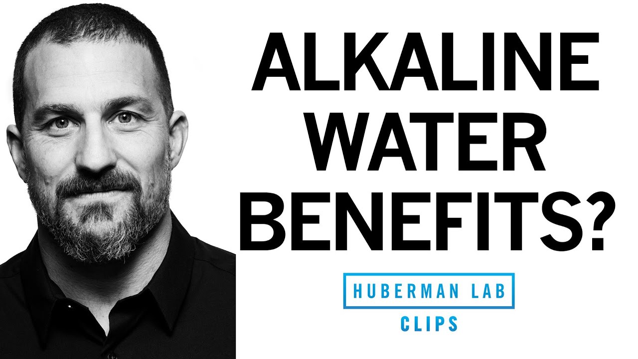 IS ALKALİNE WATER BETTER FOR HYDRATİON? | DR. ANDREW HUBERMAN