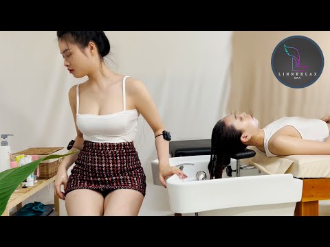 [ASMR] The youngest relaxation massage legend, Tu Ngan and his friend, vietnam barber shop relax spa