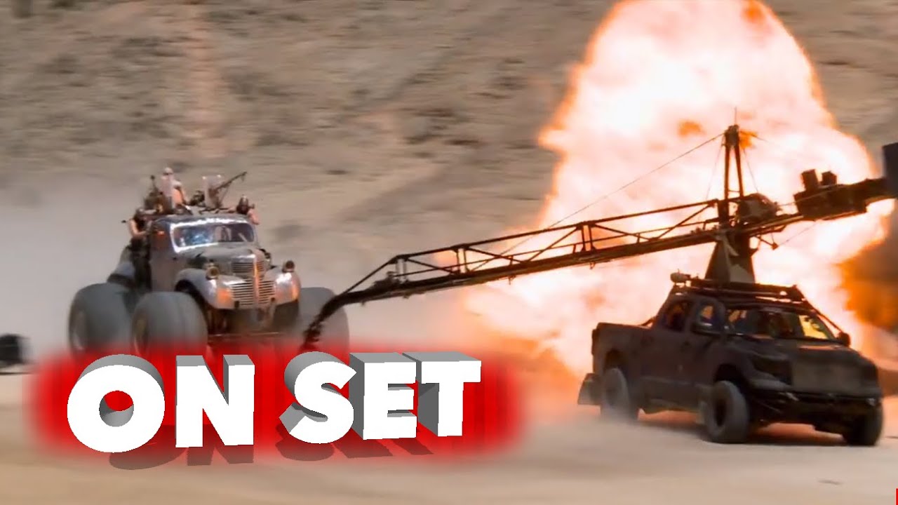 Mad Max: Fury Road: Full Behind the Scenes Movie Broll   Tom Hardy  Charlize Theron   ScreenSlam