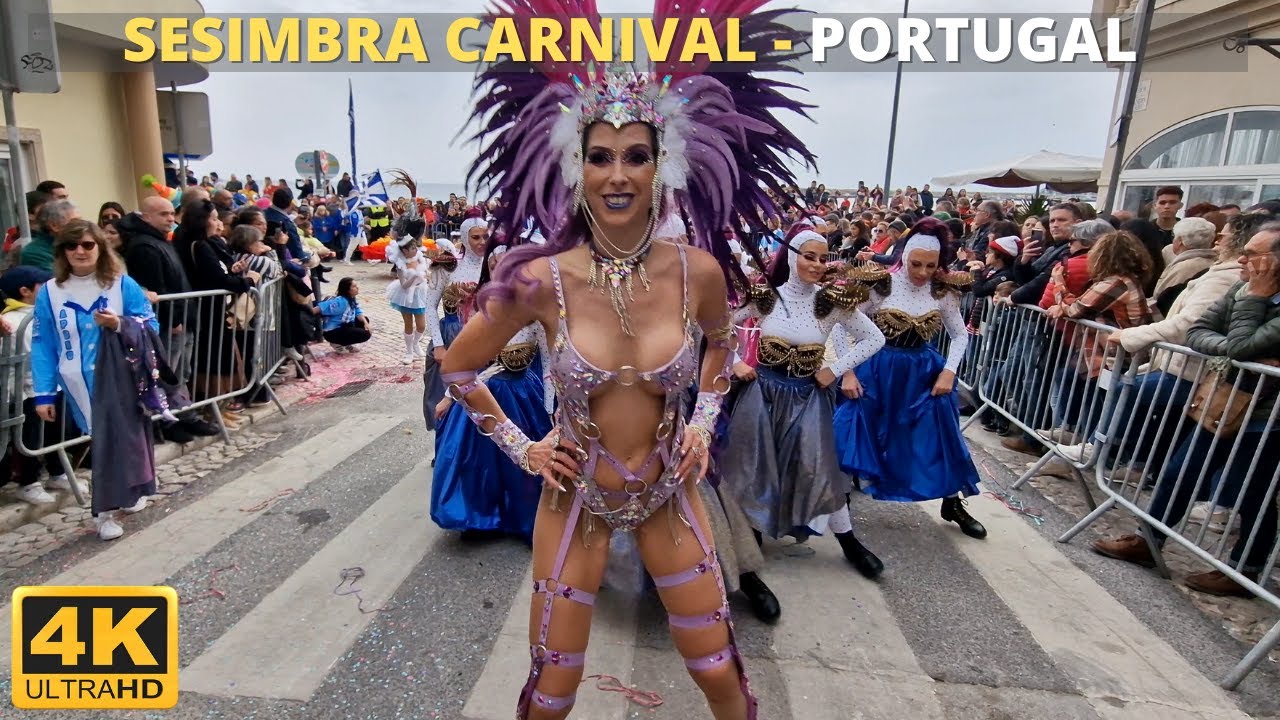 Samba Gres Bota ???? - Carnaval Sesimbra 2023 - Portugal 4K
