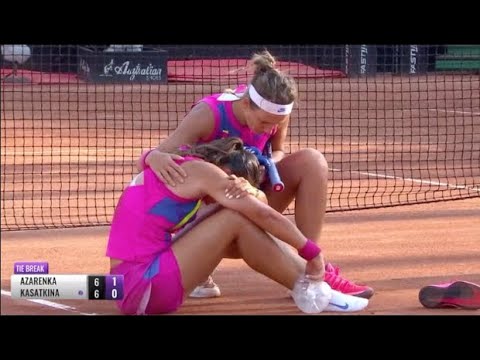 Victoria Azarenka vs Daria Kasatkina - WTA Rome 2020 R16 - Highlights