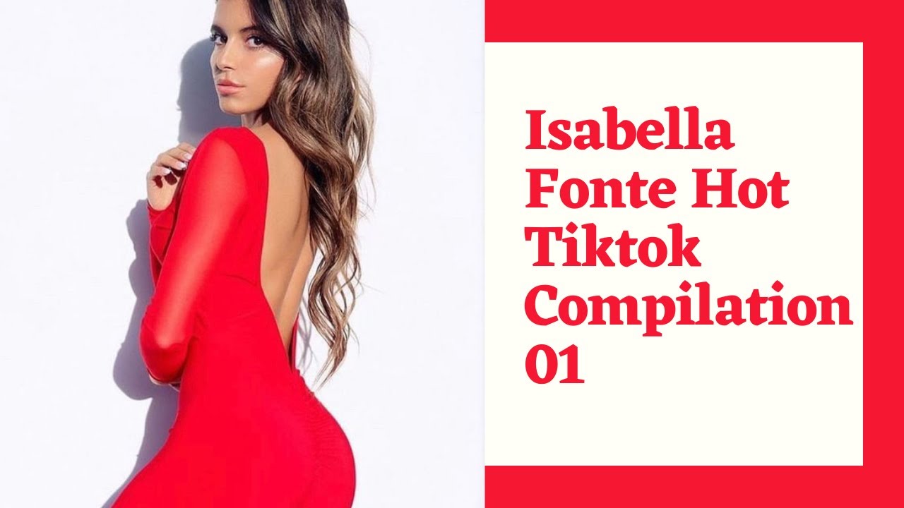 ISABELLA FONTE HOT TİKTOK - VERY SEXY