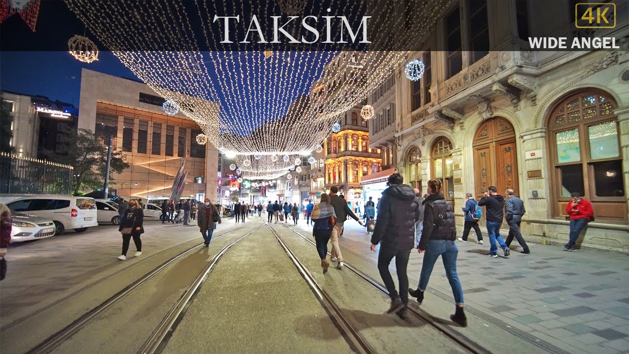 Istanbul Taksim 4K