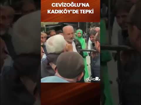AK Partili Hulki Cevizoğlu Kadıköy'de yuhalandı #shorts