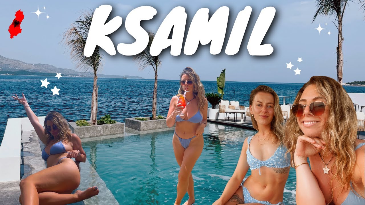 Exploring The BEAUTIFUL Beaches of Ksamil  Albania Travel Vlog