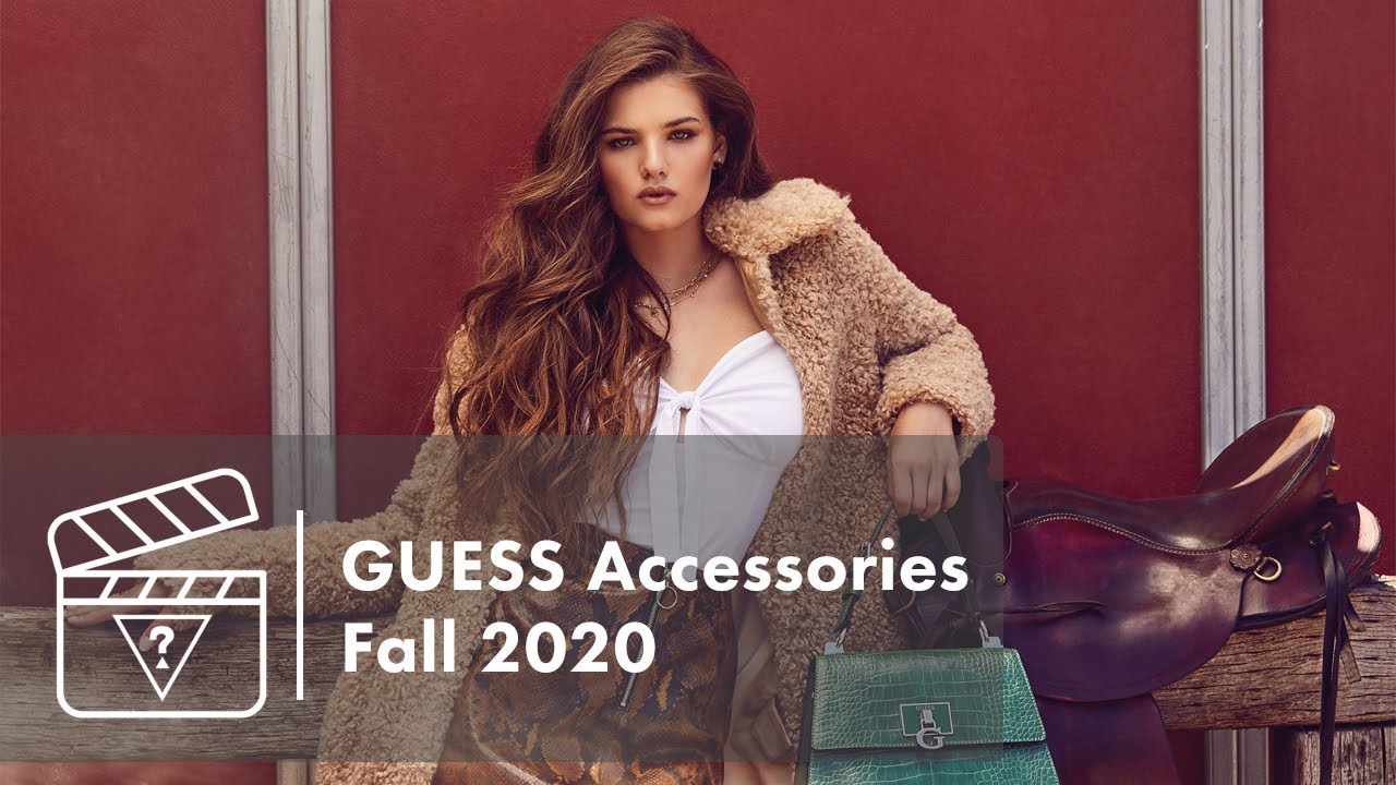 BEHİND THE SCENES: GUESS ACCESSORİES FALL 2020 CAMPAİGN