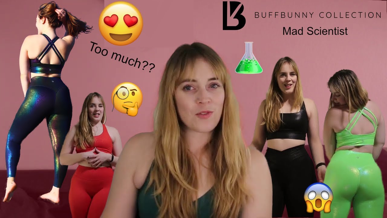 BRUTALLY HONEST Buffbunny Mad Scientist Collection Review - Holographic Leggings?!