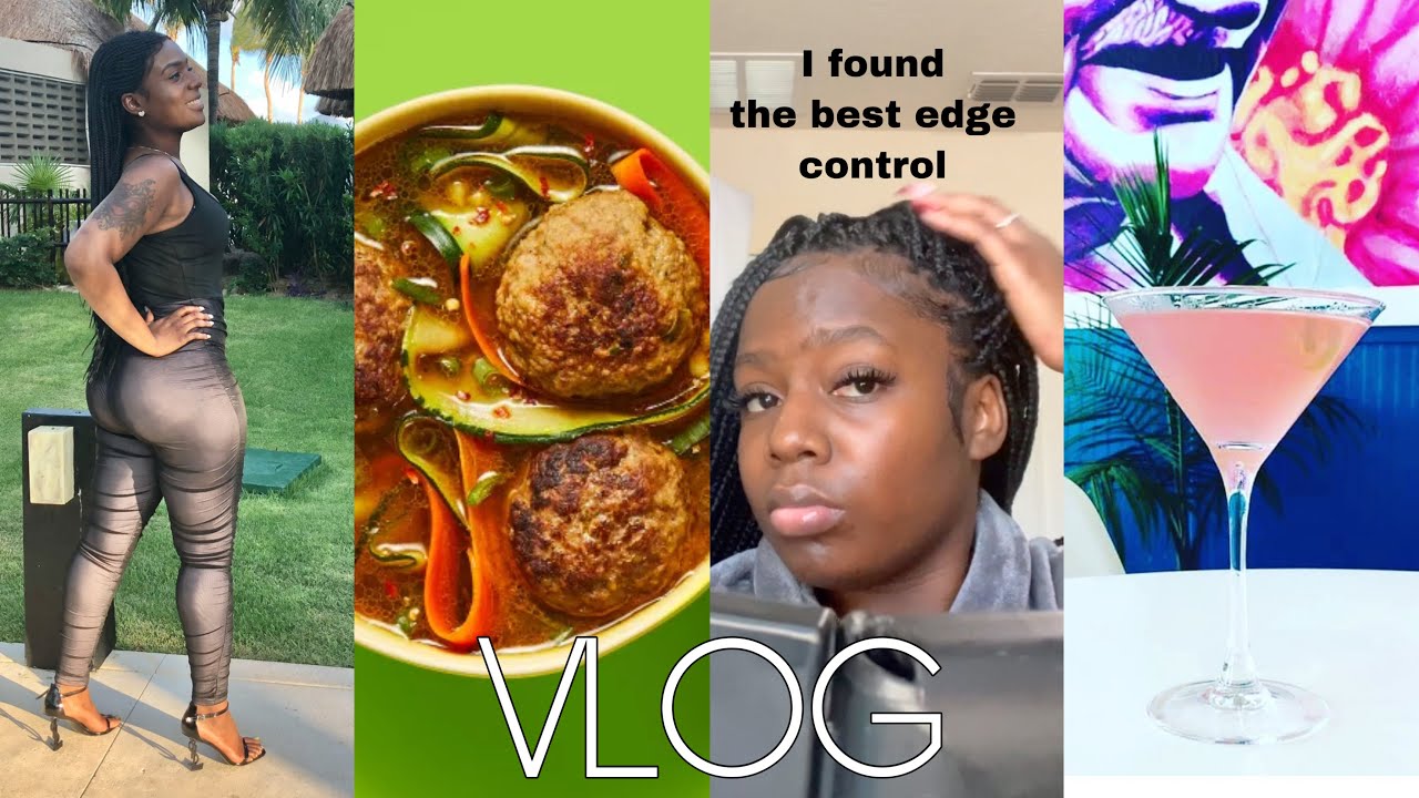 Vlog | HelloFresh Keto Meal Review • Perfume Collection • Shein Haul • Best Edge Control For 4C Hair