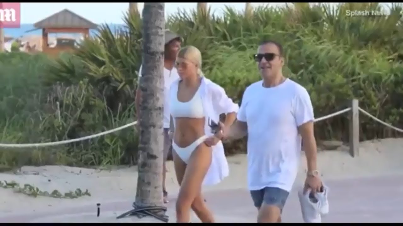 White hot! Sofia Richie dons thong bikini for jet skiing