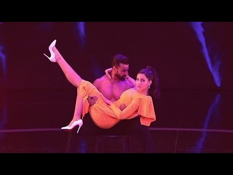 Nora faheli hot dance with tushar kalia dance dewaane 3 performance