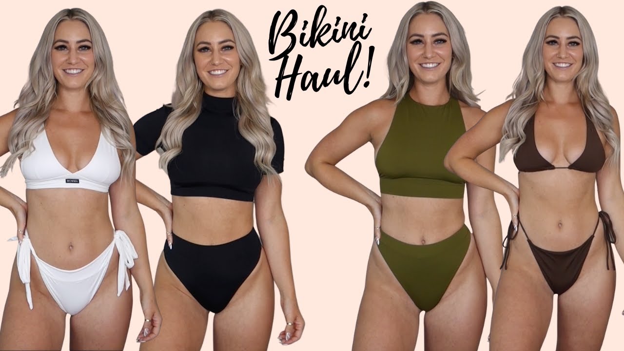 Bikini Try On Haul | MOMMA | Sustainable Swimwear