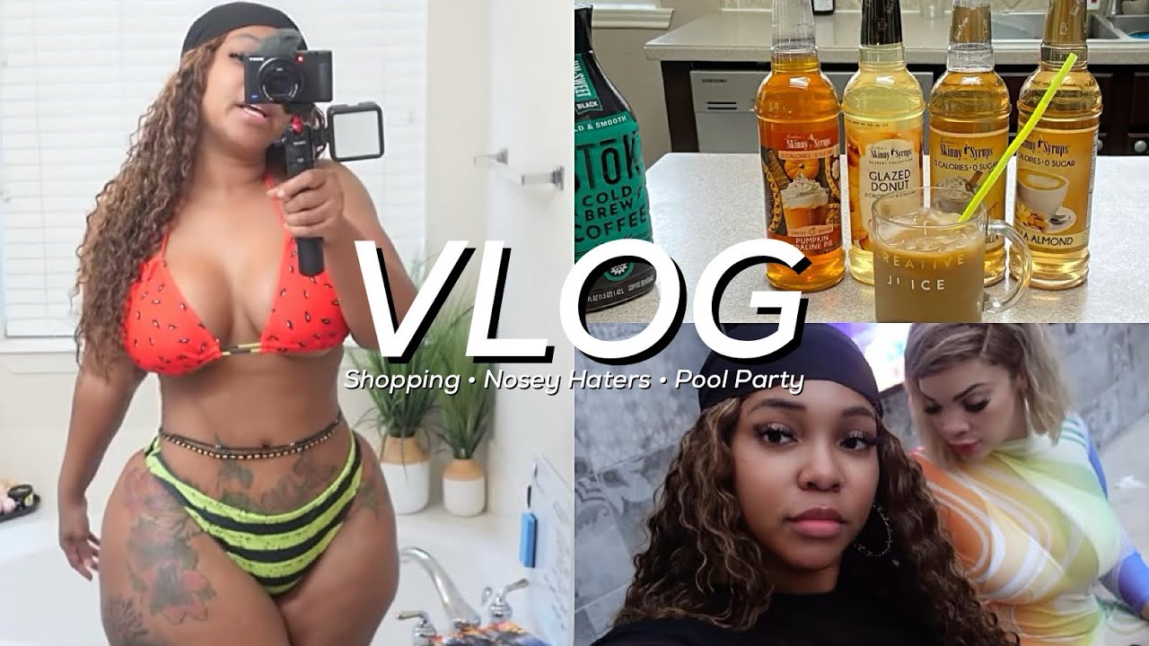 POOL PARTY • SCAMMING A SCAMMER • ADDRESSING THE HATERS | VLOG | Gina Jyneen