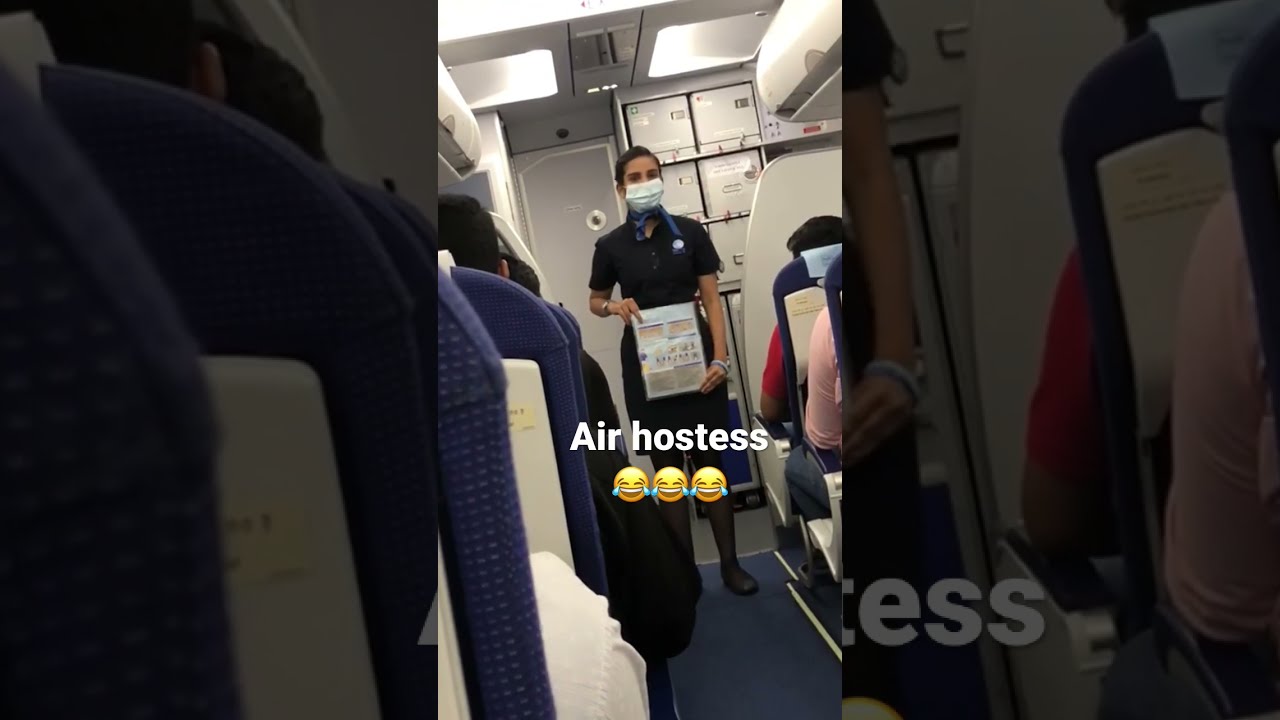 Air hostess ko para???????? #youtubeshorts #goviral #fyp #airhostess
