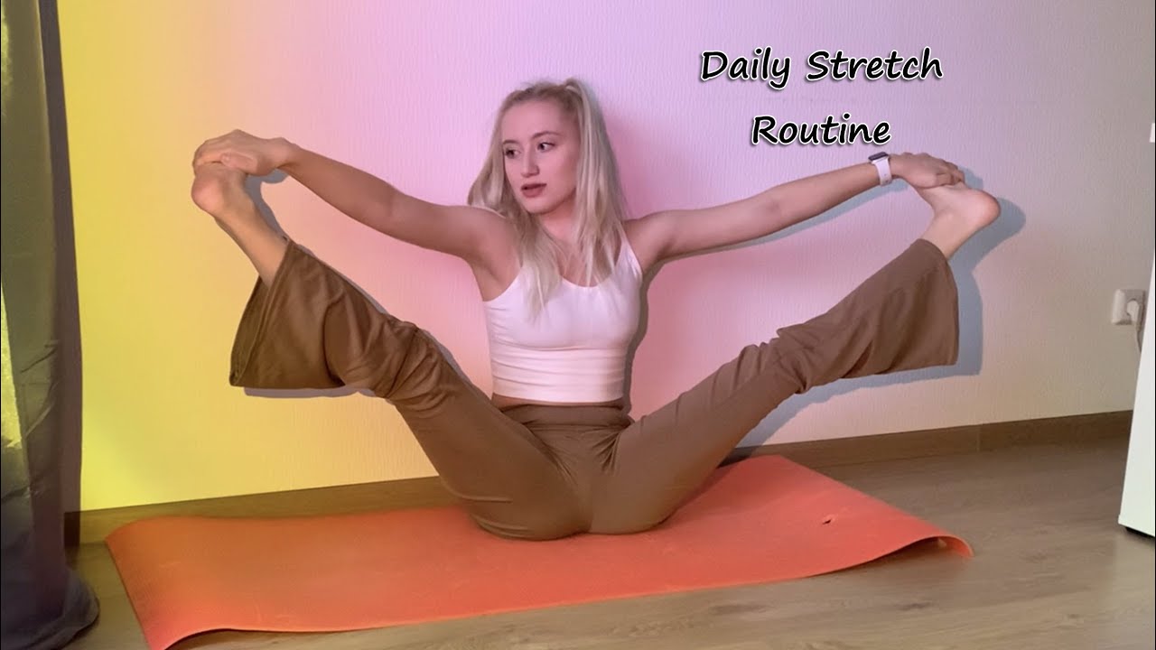 Daily Stretch Routine | Full Body Stretch for Flexibility and Mobility #yoga #hotgirl #sportgirl