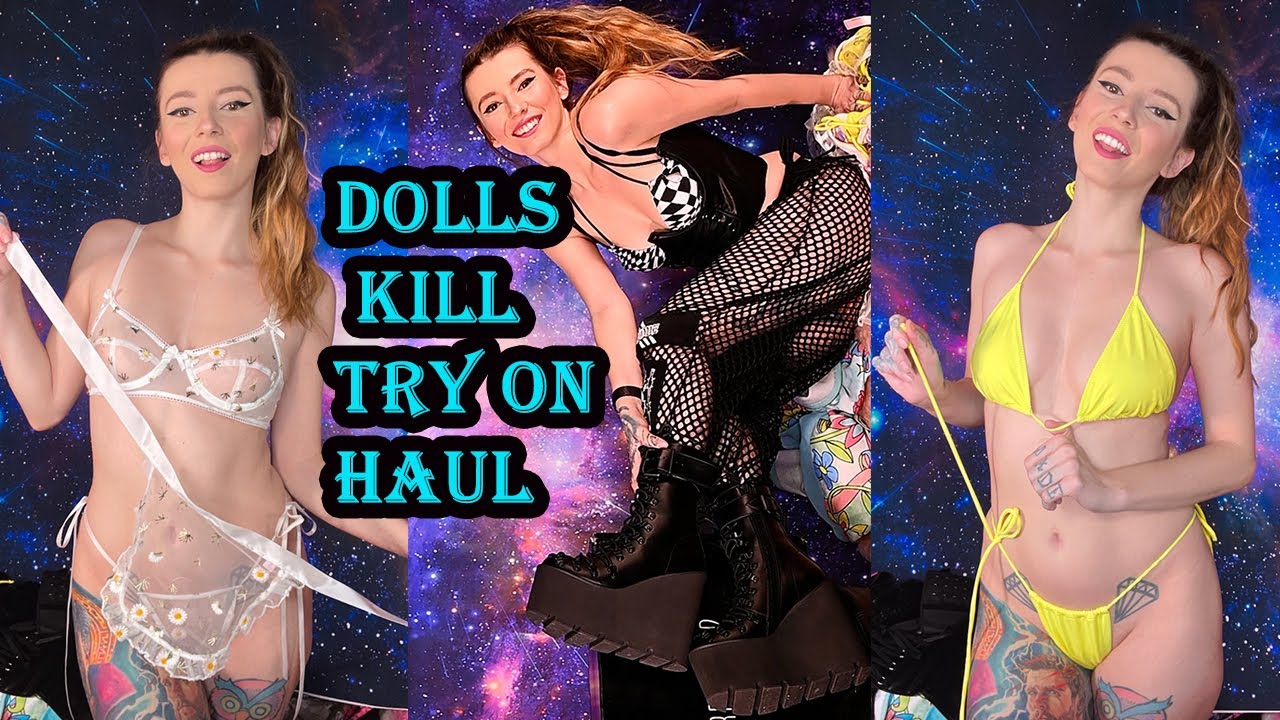 Bikinis, Lingerie, Shoes + more! | Dolls Kill Haul