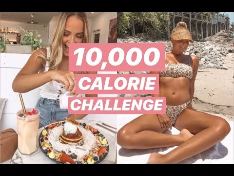 I Attempted The 10,000 Calorie Challenge | CRAZY CHEAT DAY