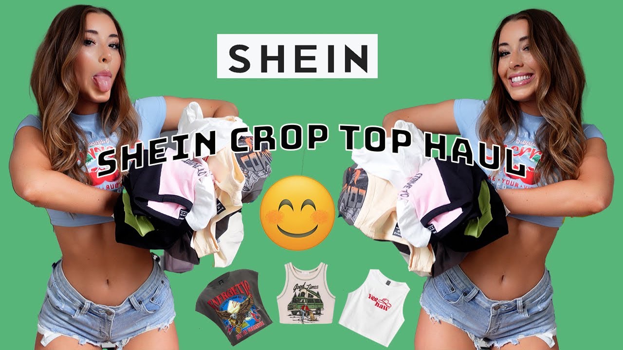 Shein Crop Top Haul 2023!