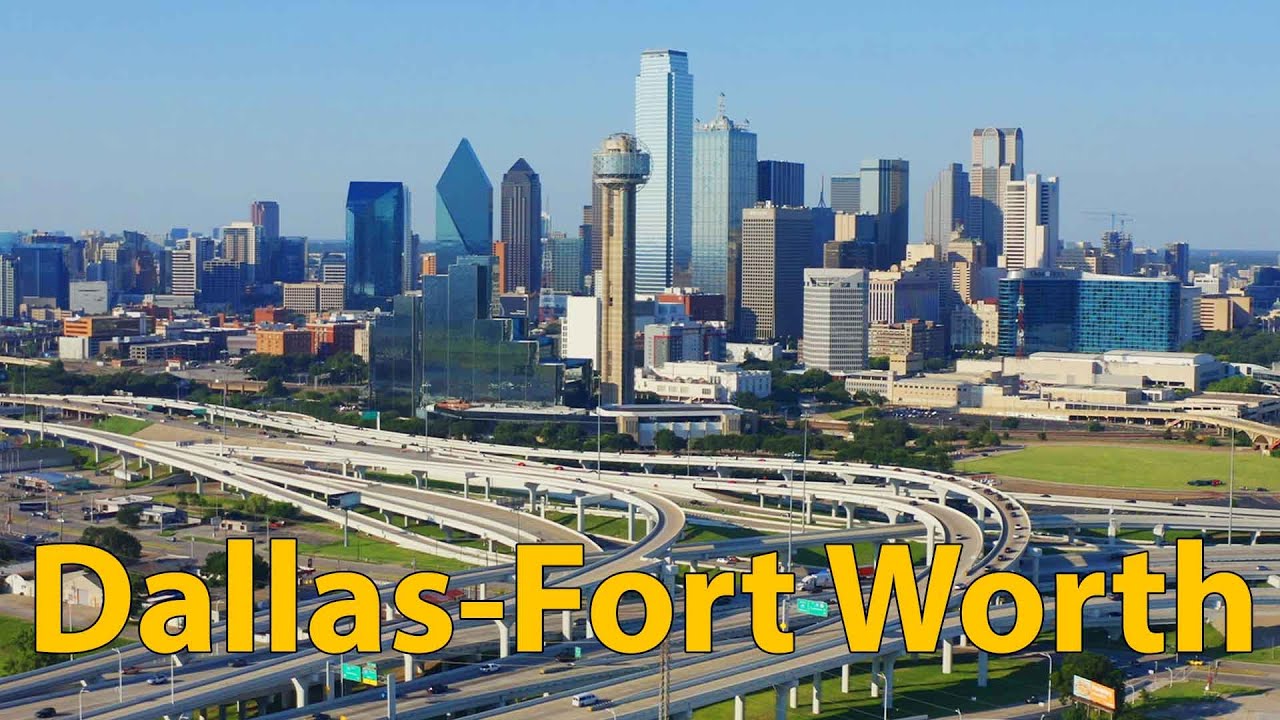 DALLAS - FORT WORTH TEXAS. 4TH LARGEST METRO AREA İN THE US