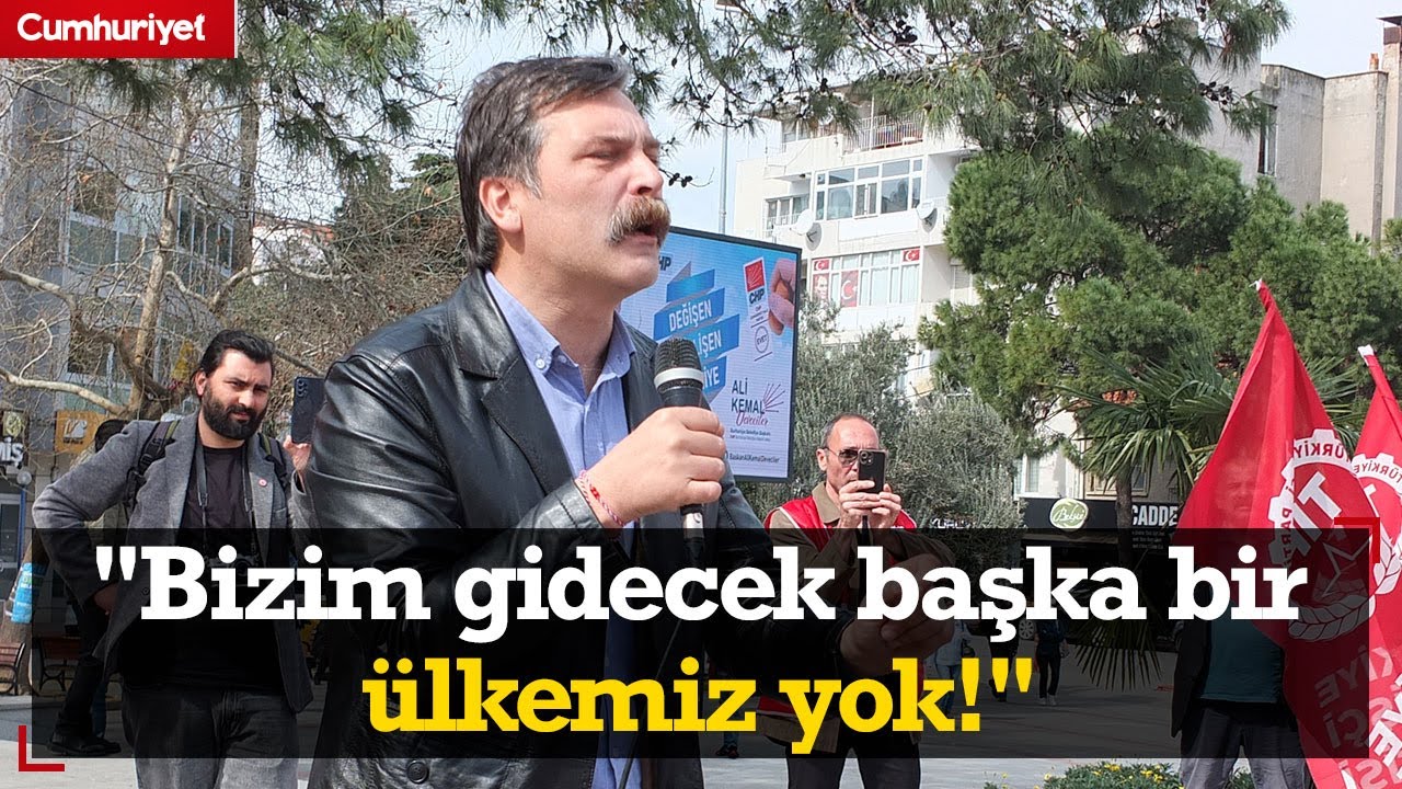 ERKAN BAŞ ADDRESSED THE PEOPLE OF BALIKESİR! 'WE HAVE NO OTHER COUNTRY TO GO TO!'