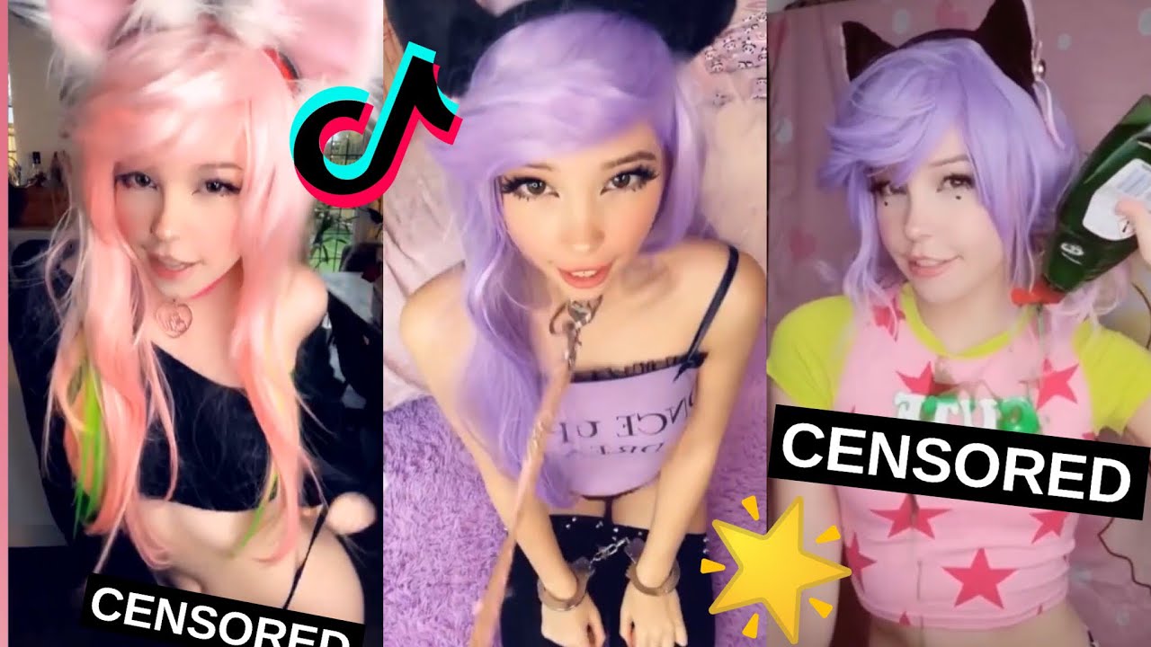 TİKTOK THOTS  BELLE DELPHİNE BEST CUTE AND SEXY COMPİLATİON #1