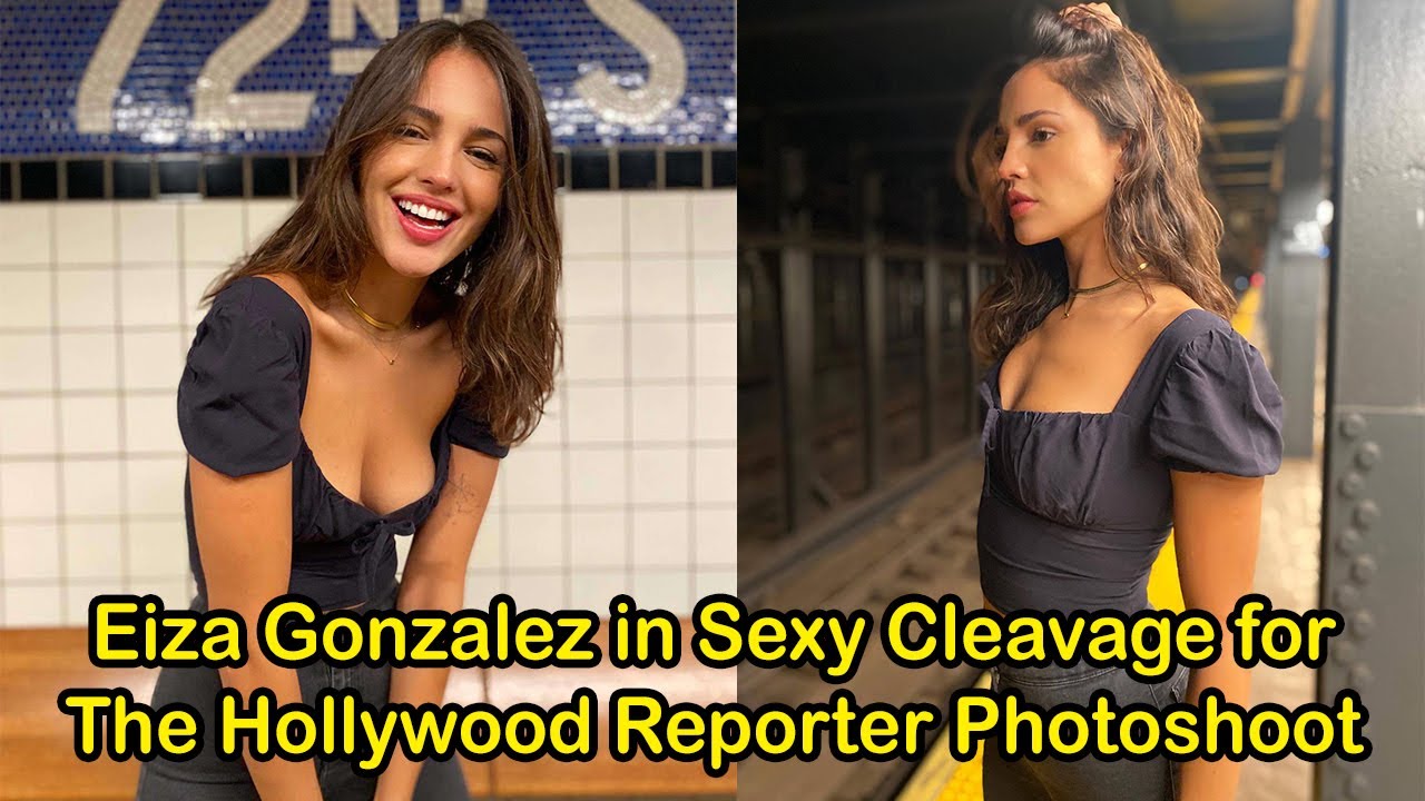 Eiza Gonzalez in Sexy Cleavage for The Hollywood Reporter Photoshoot