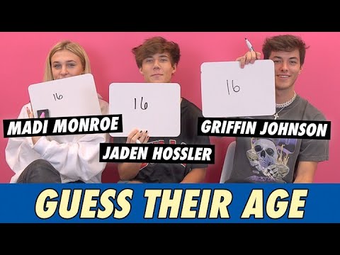 Griffin Johnson, Jaden Hossler & Madi Monroe