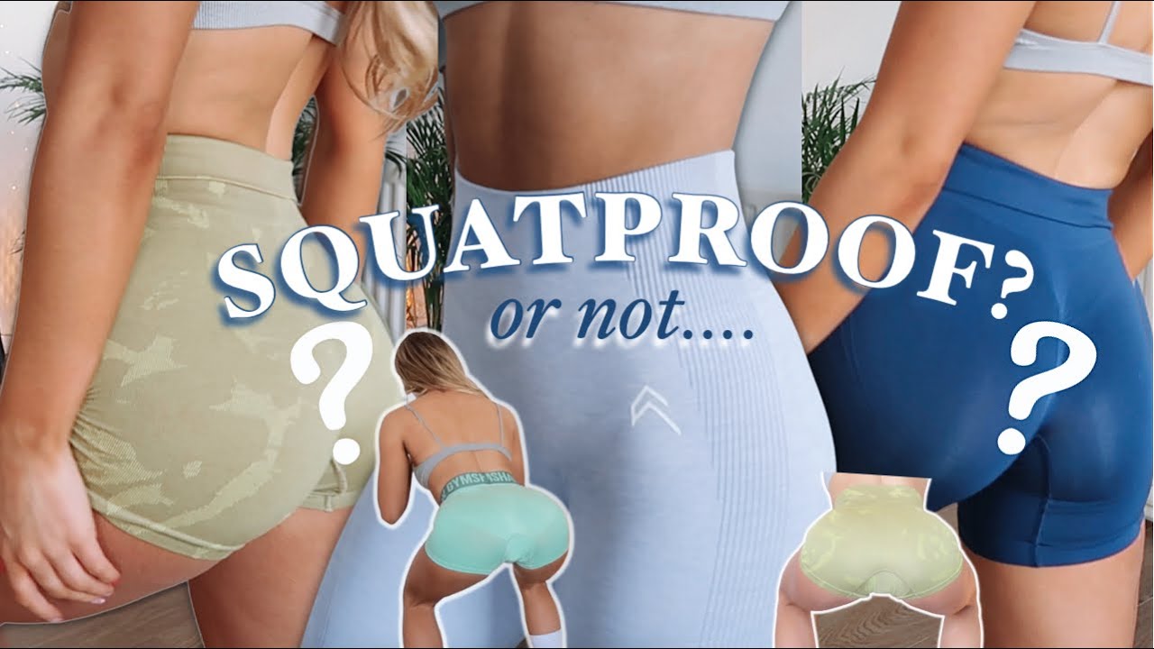 SQUAT PROOF OR NOT?! | GYMSHARK TO ONER ACTİVE