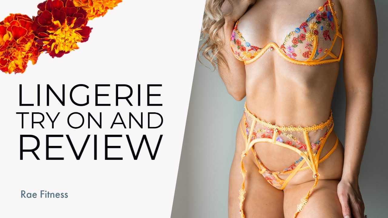 For Love and Lemons Lingerie Unboxing, Try On, and Review.