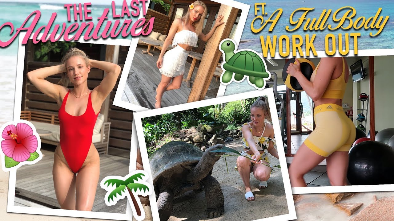 gıant turtles + full body Workout | our last adventures ın the seychelles