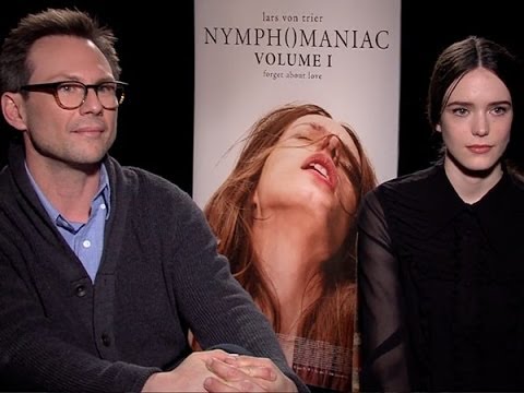 Christian Slater and Stacy Martin Talk 'Nymphomaniac: Vol. I & II'
