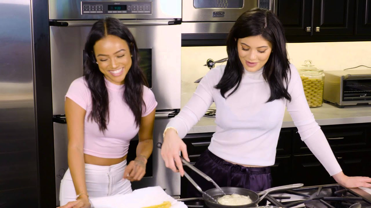 karrueche tran,sexy,hot,Cooking with Karrueche Tran and Kylie Jenner